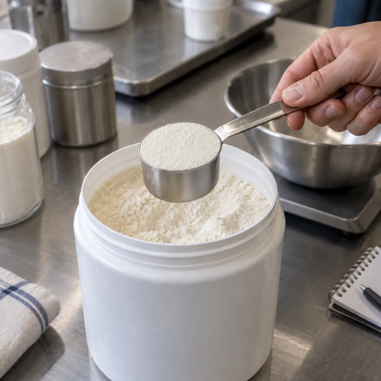 How to Choose Measuring Scoops for Powder Dosing