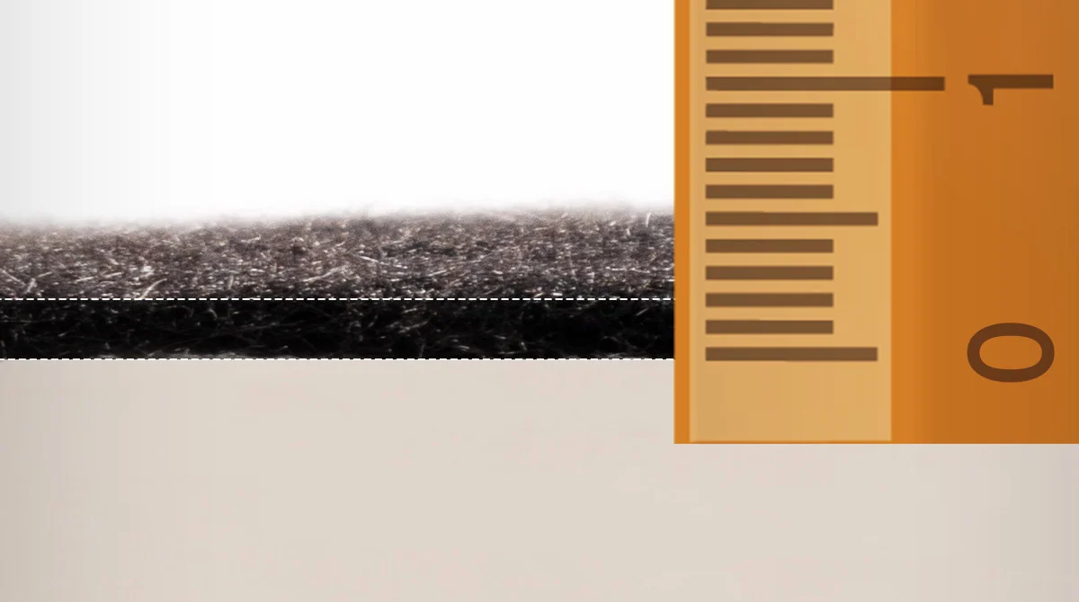Aluminum Foil Faced Carbon Felt Pads, product photograph 4 of 5