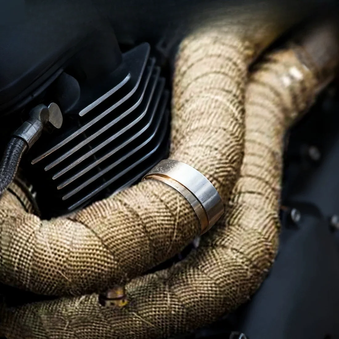 Basalt Exhaust Heat Wrap, product photograph 2 of 5