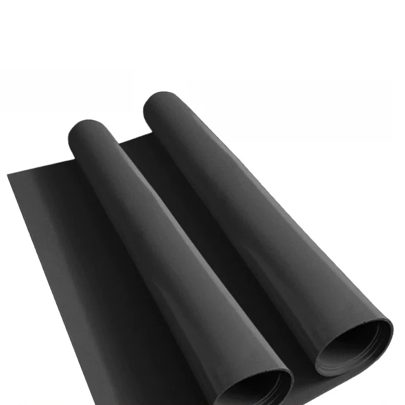 Black Silicone Rubber Gasket Sheets, product photograph 1 of 5