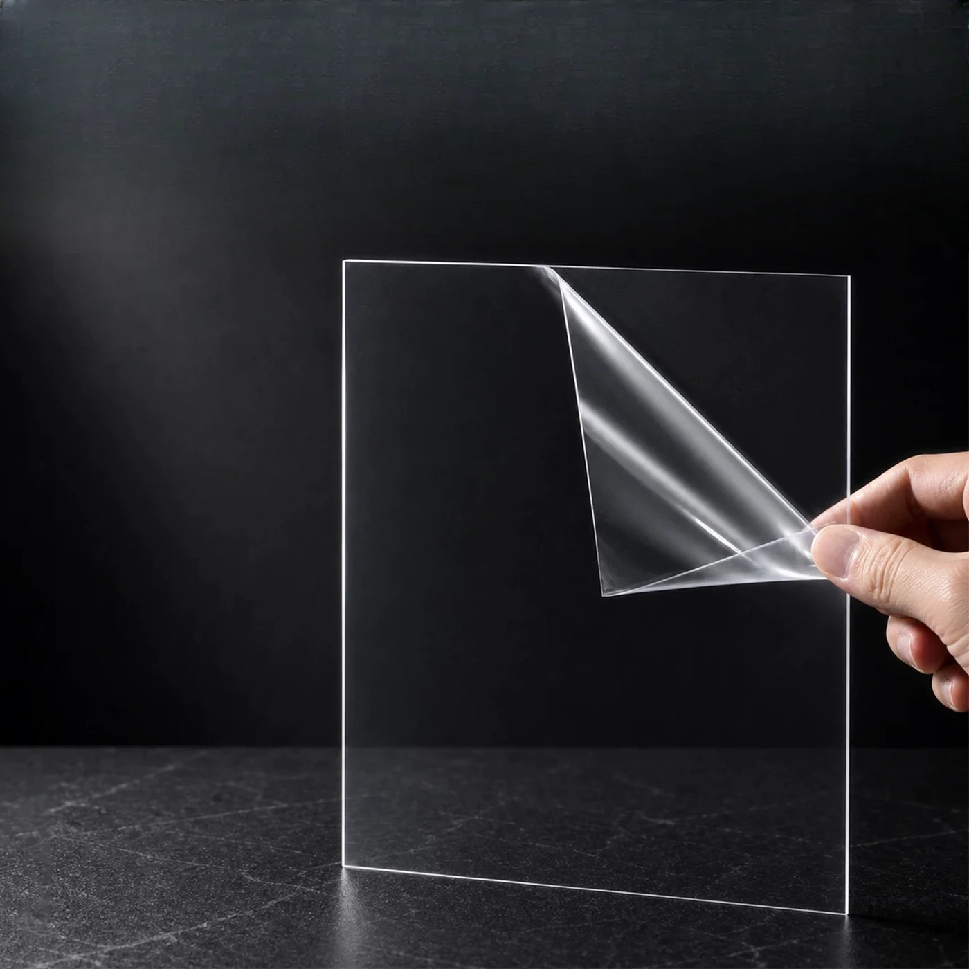 Clear Rigid PVC Conversion Sheets, product photograph 2 of 5